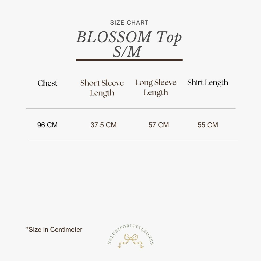 Blossom Top Short Sleeves (adult)