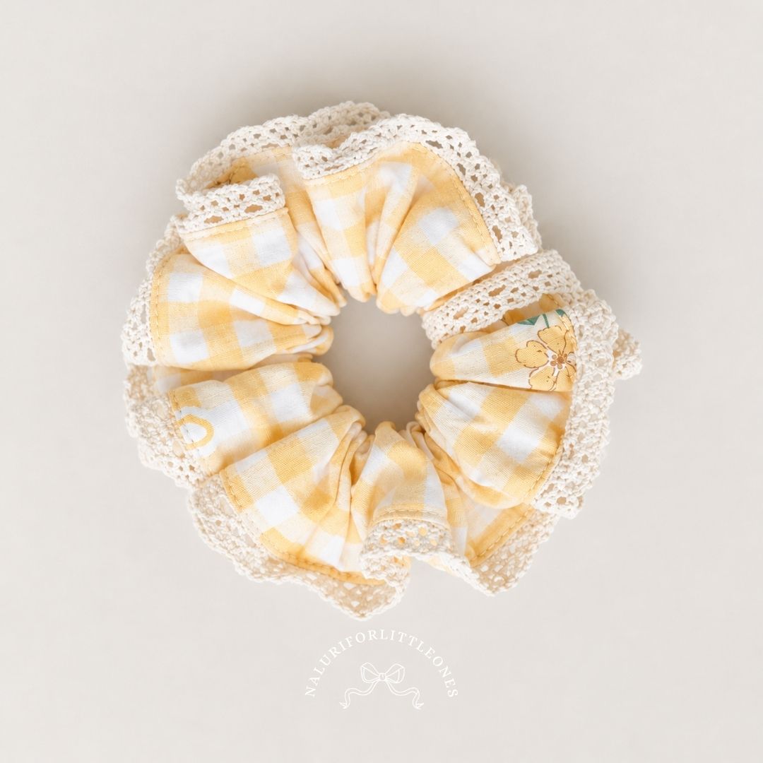 Floral Scrunchie