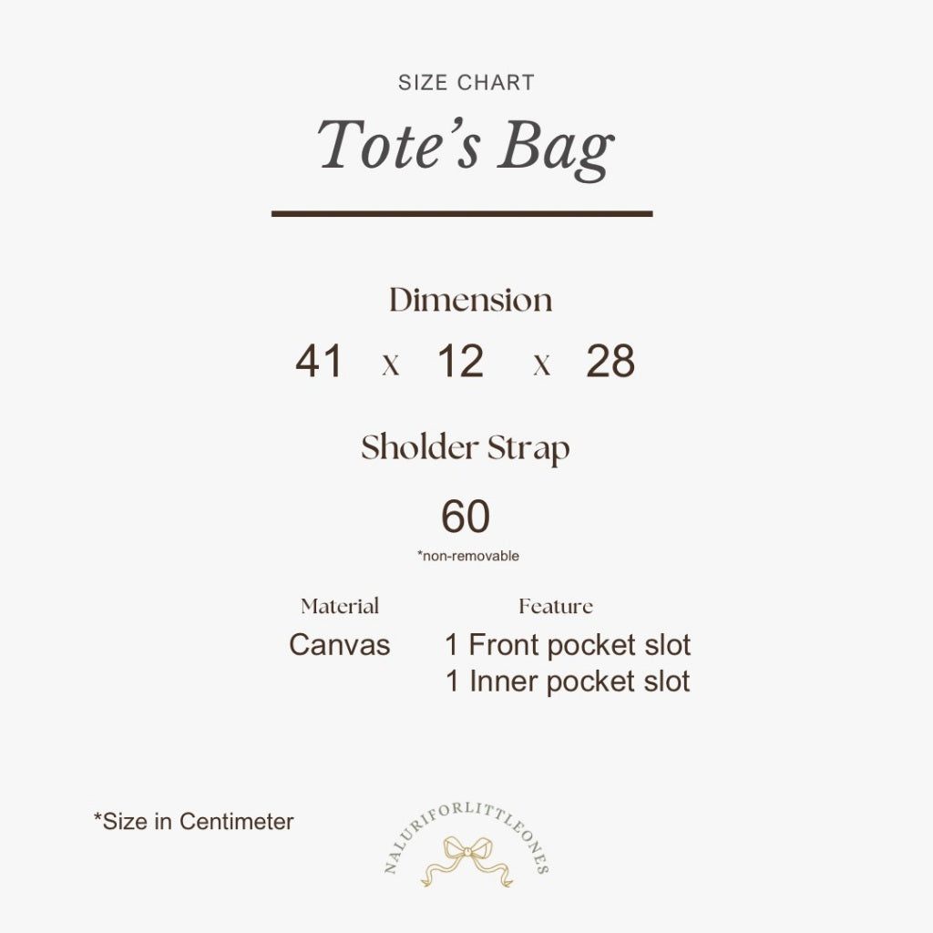 FLOWER MEDIUM TOTE BAG