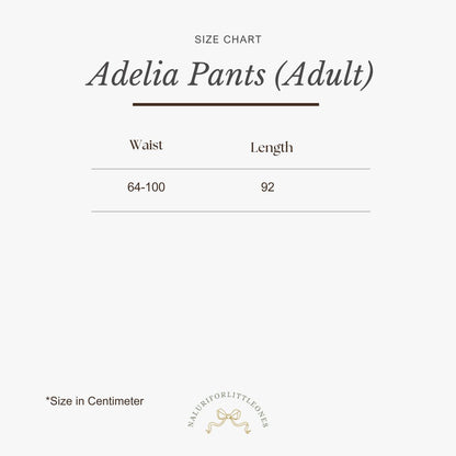 Adelia Pants (kids/adult)