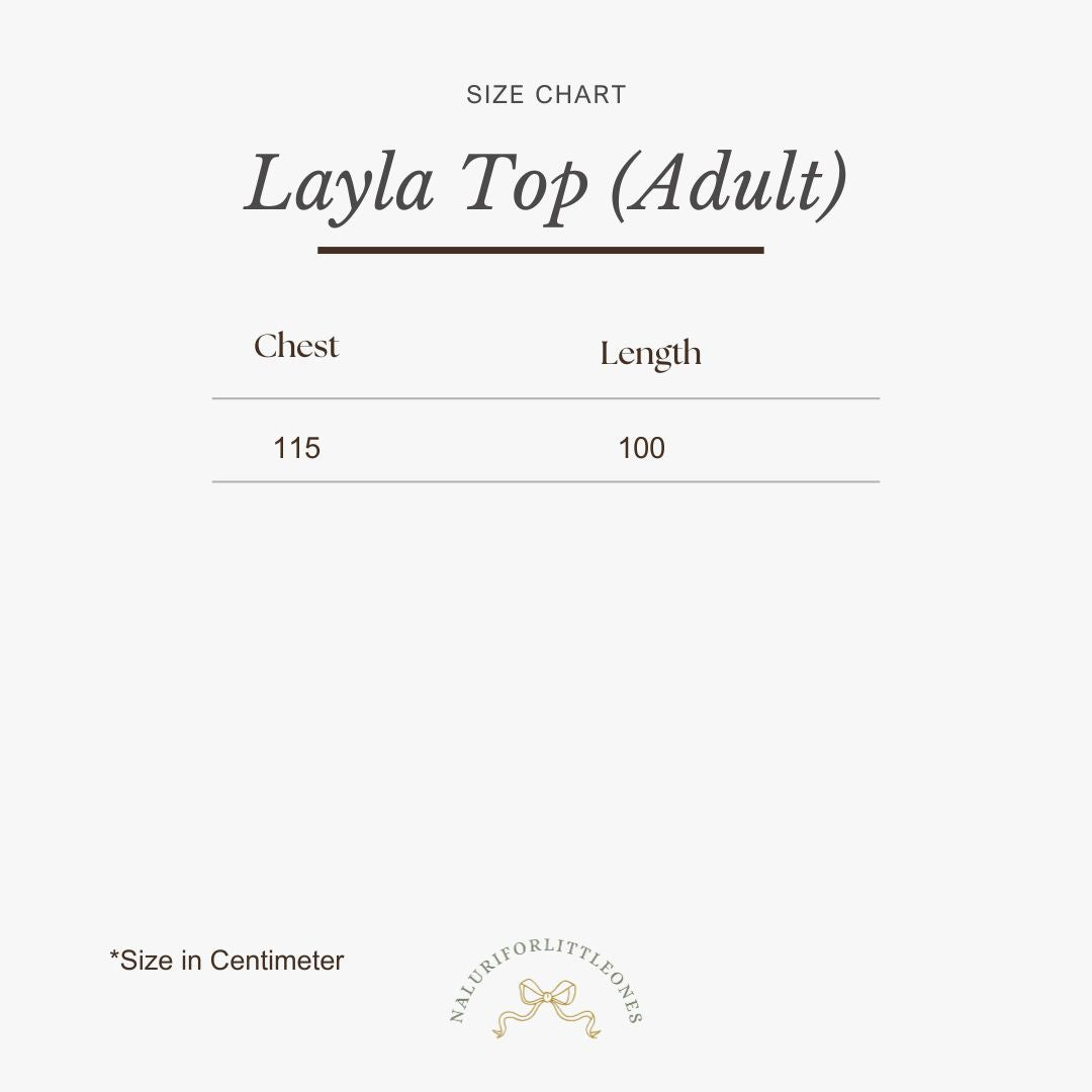 Layla Top (kids/adult)