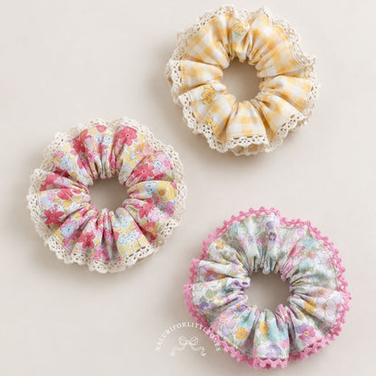 Floral Scrunchie