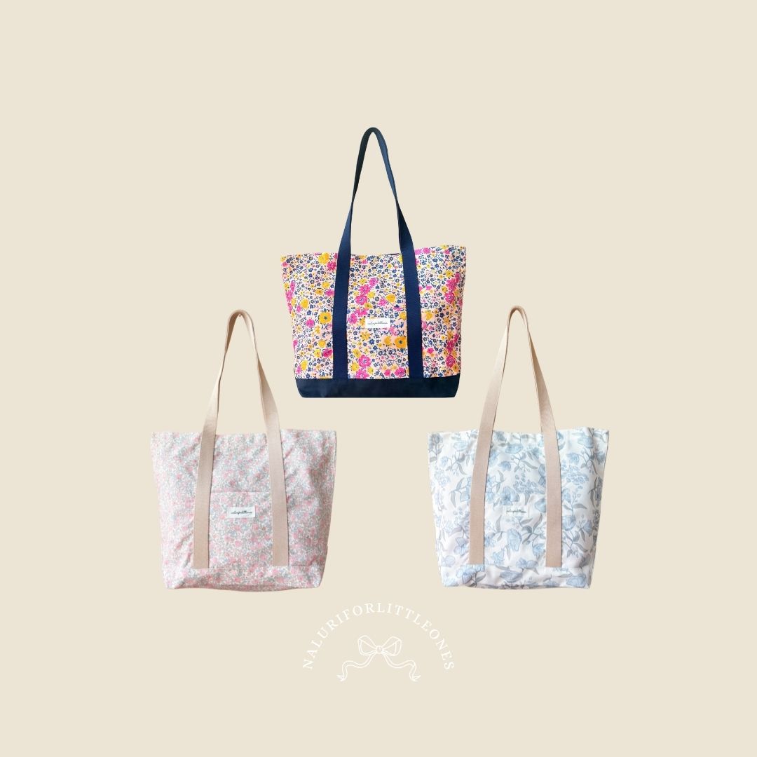 FLOWER MEDIUM TOTE BAG